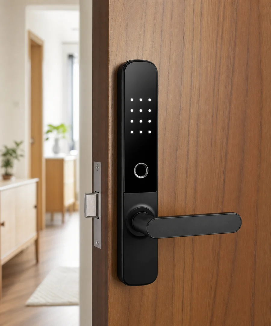 PHILIPS 飛利浦家用電子鎖安裝於台灣住宅木門